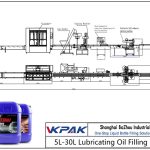 Automatic 5L-30L Lubricating Oil Filling Line Automatic 5L-30L Lubricating Oil Filling Line