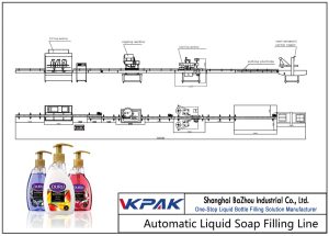 Automatic Liquid Soap Filling Line