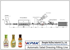 Automatic Salad Dressing Filling Line