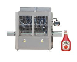 Tomato Paste Jar Ketchup Filling Packing